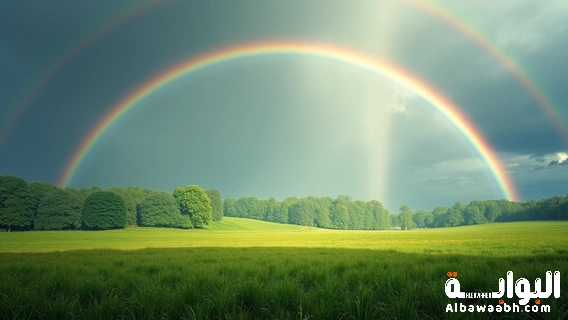 ظاهرة قوس قزح المزدوج 
