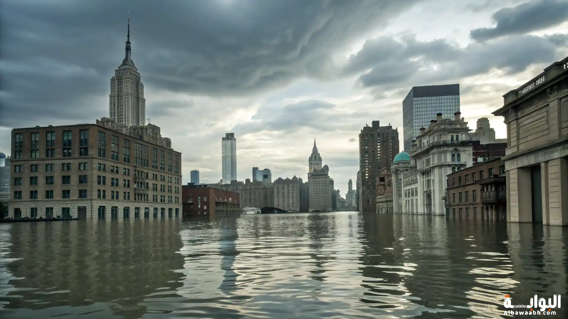 مدن غارقة تحت الماء
