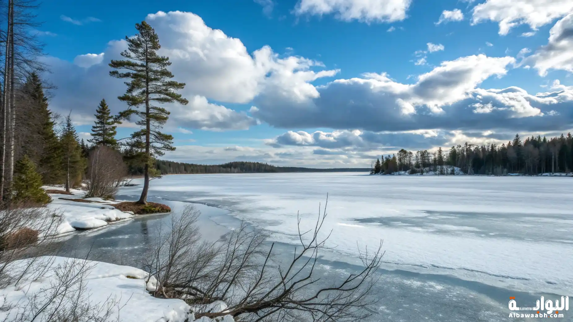 البحيرات المتجمدة التي لا تذوب
