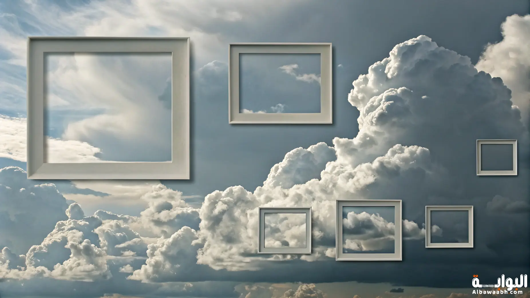 الغيوم المربعة