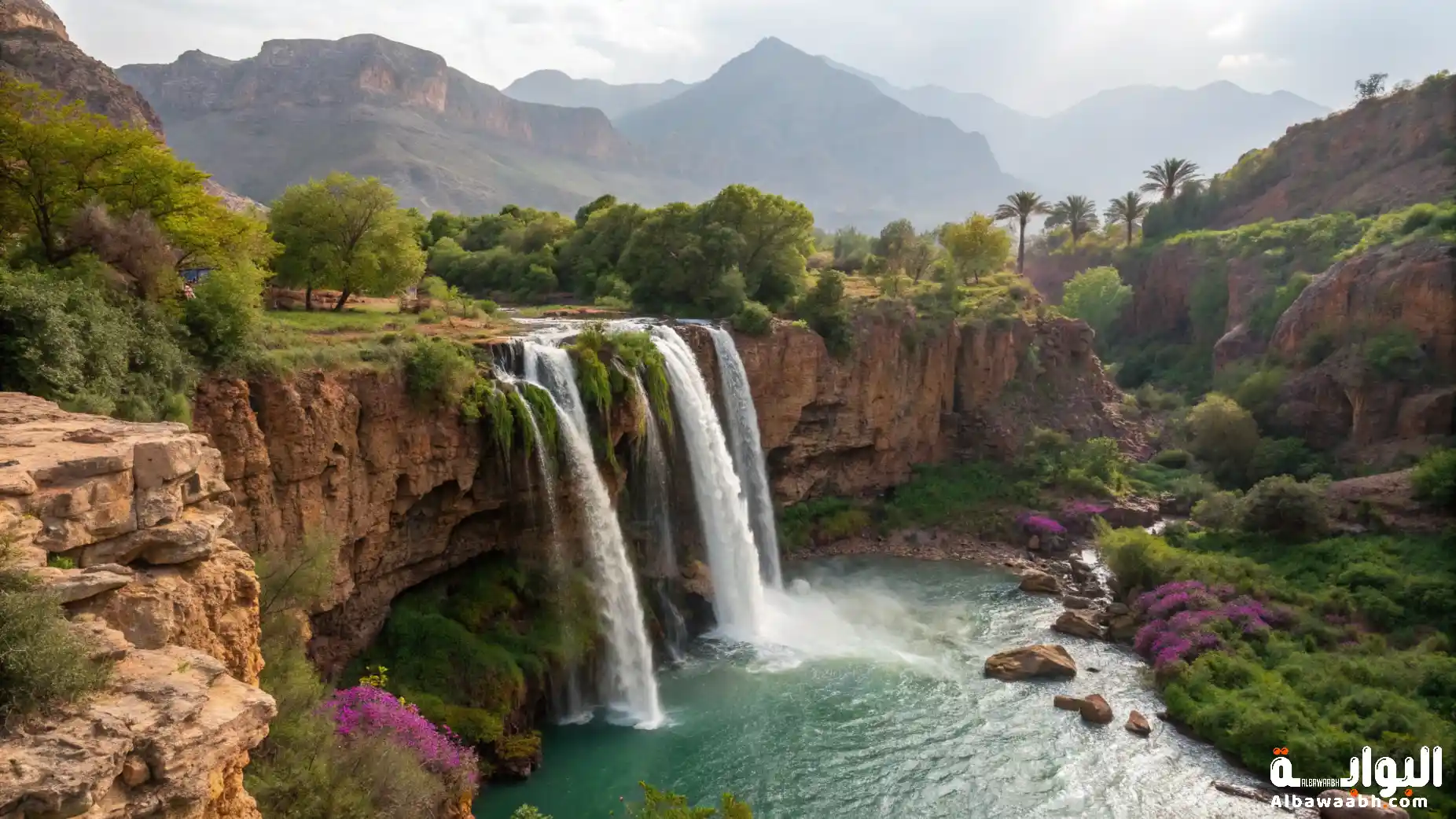 الشلالات في السعودية