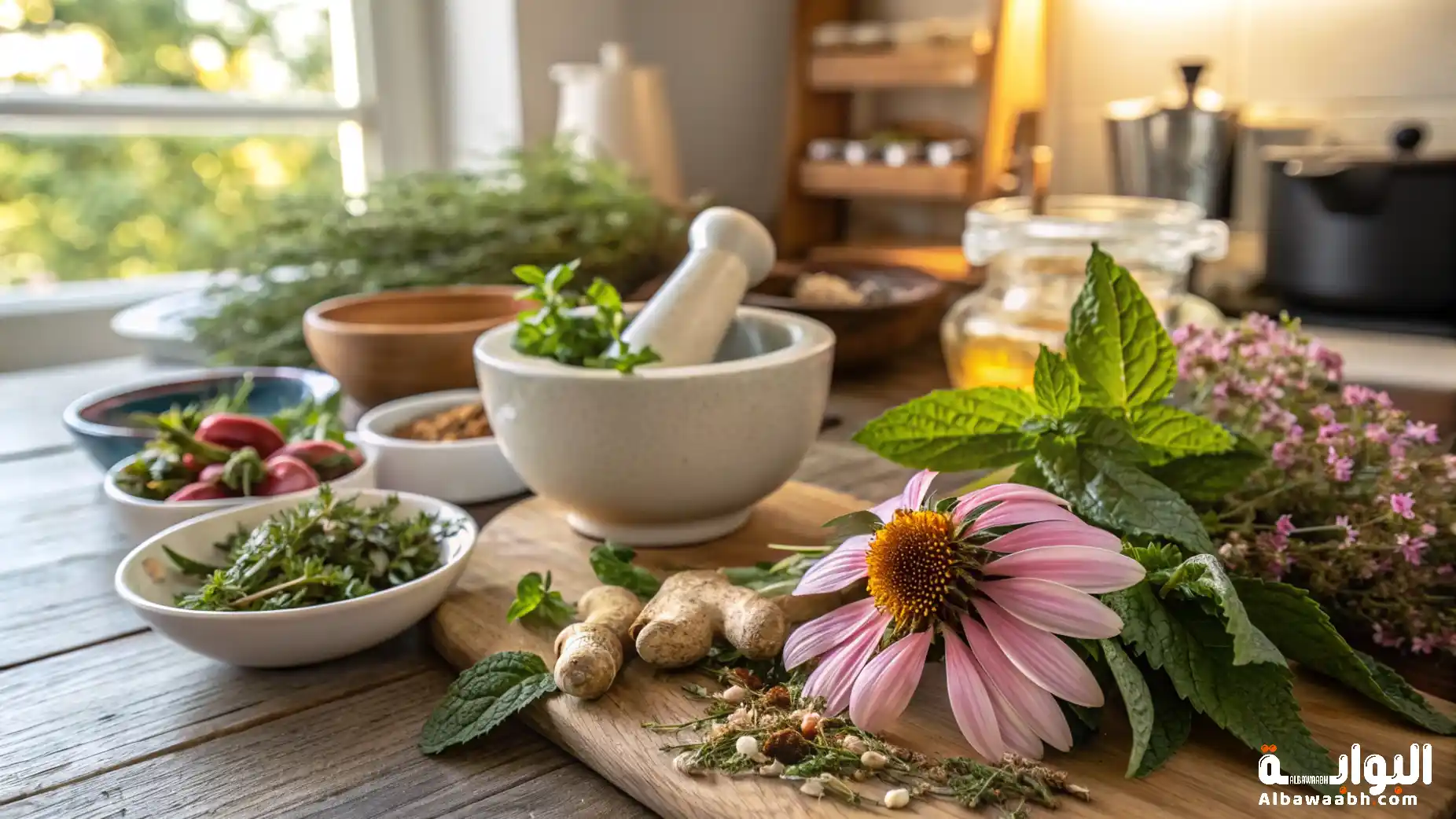 استخدام الأعشاب الطبية لعلاج الزكام
