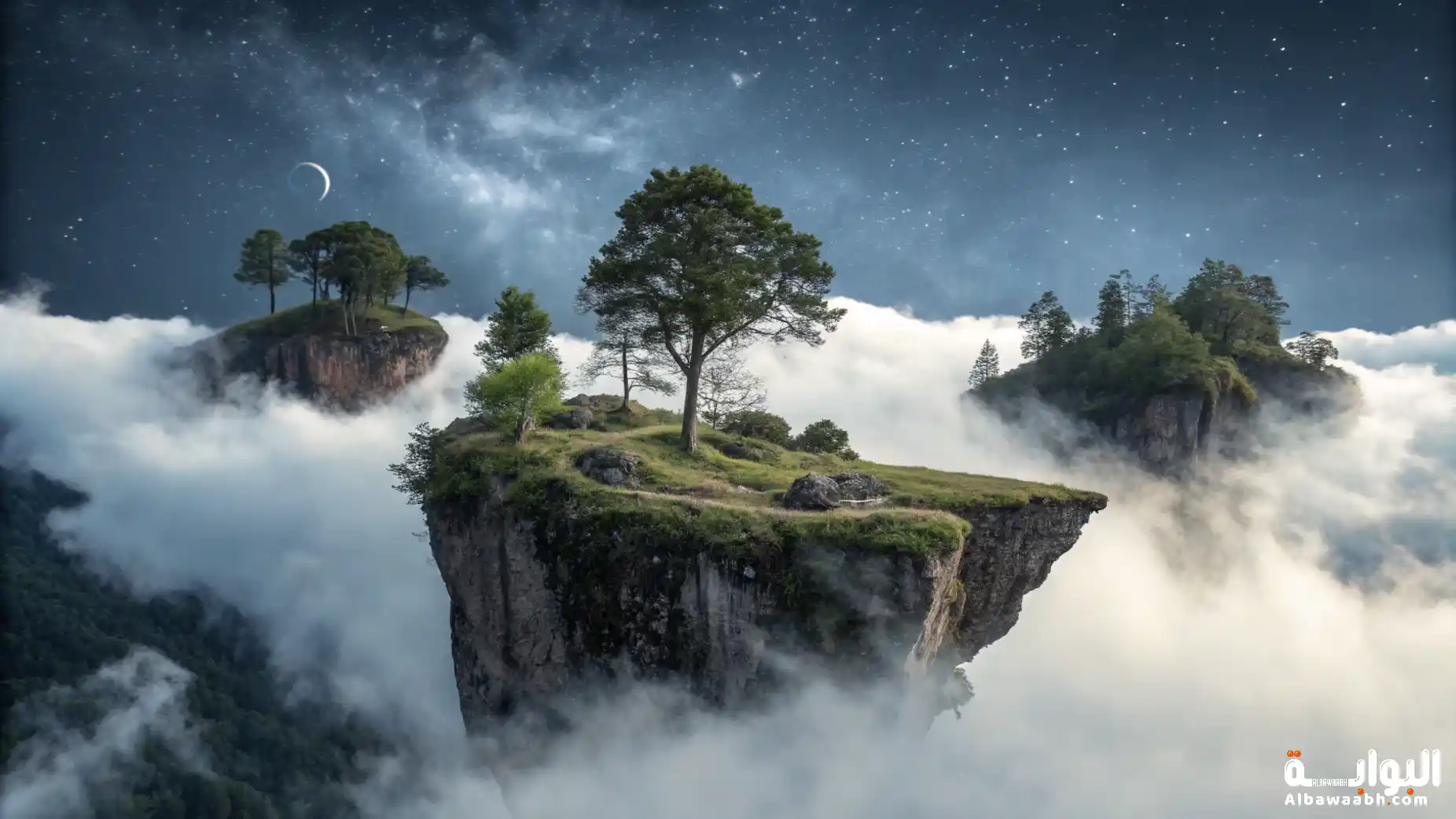 الجزر التي تتحرك من مكانها