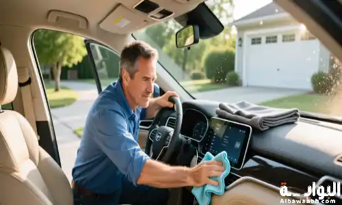 تنظيف السيارات العائلية