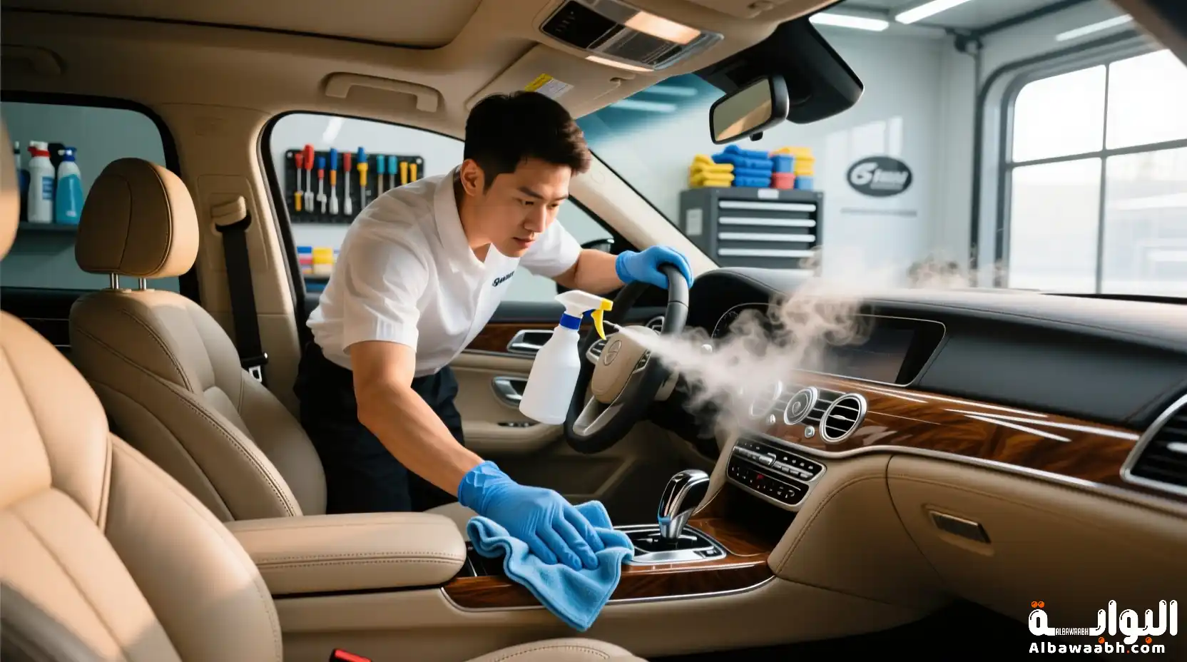 تنظيف السيارات العائلية