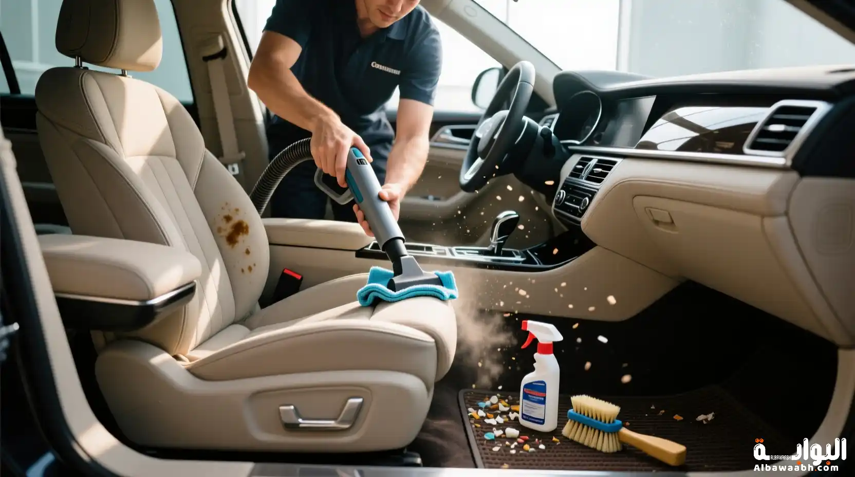 تنظيف السيارات العائلية