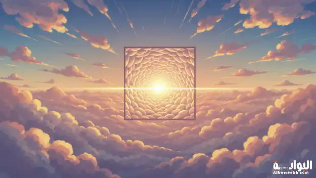 الغيوم المربعة