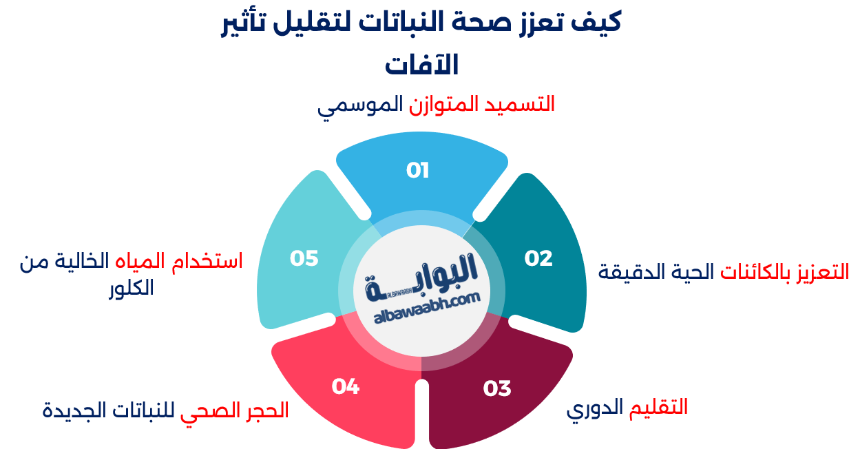 كيفية مكافحة الآفات في النباتات الطبيعية