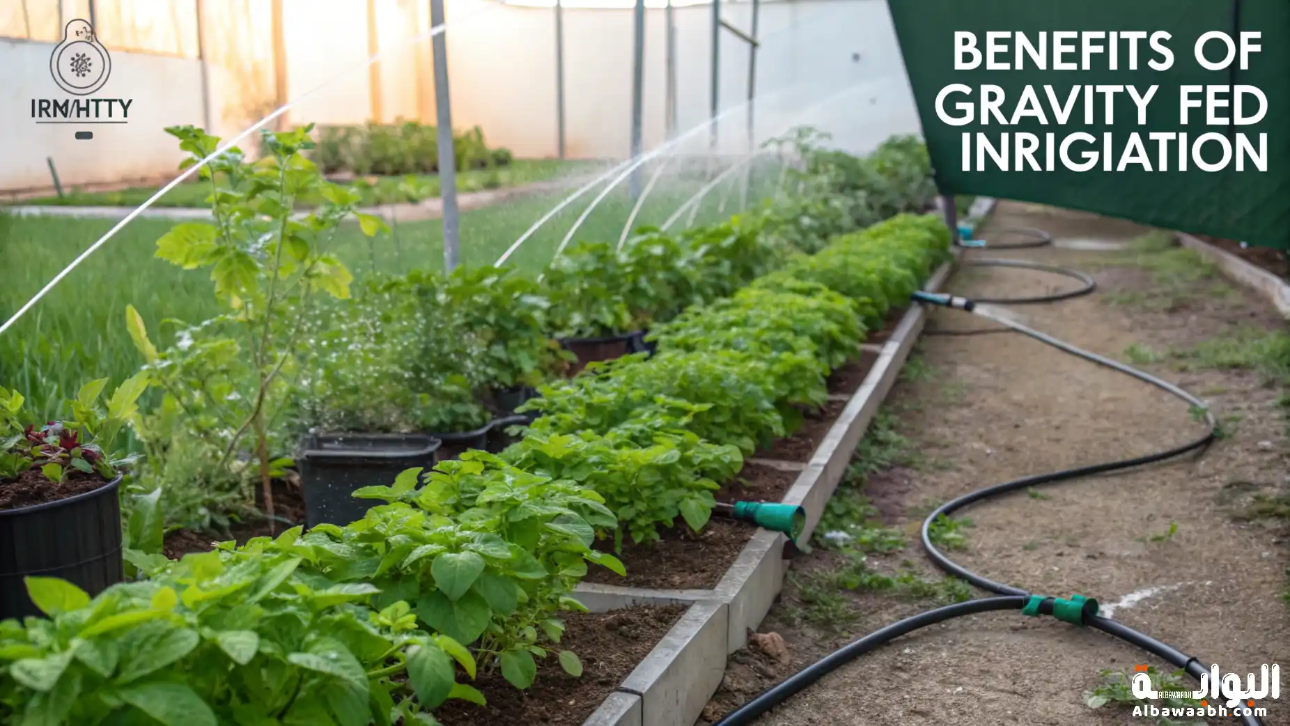 فوائد الري بالجاذبية للنباتات