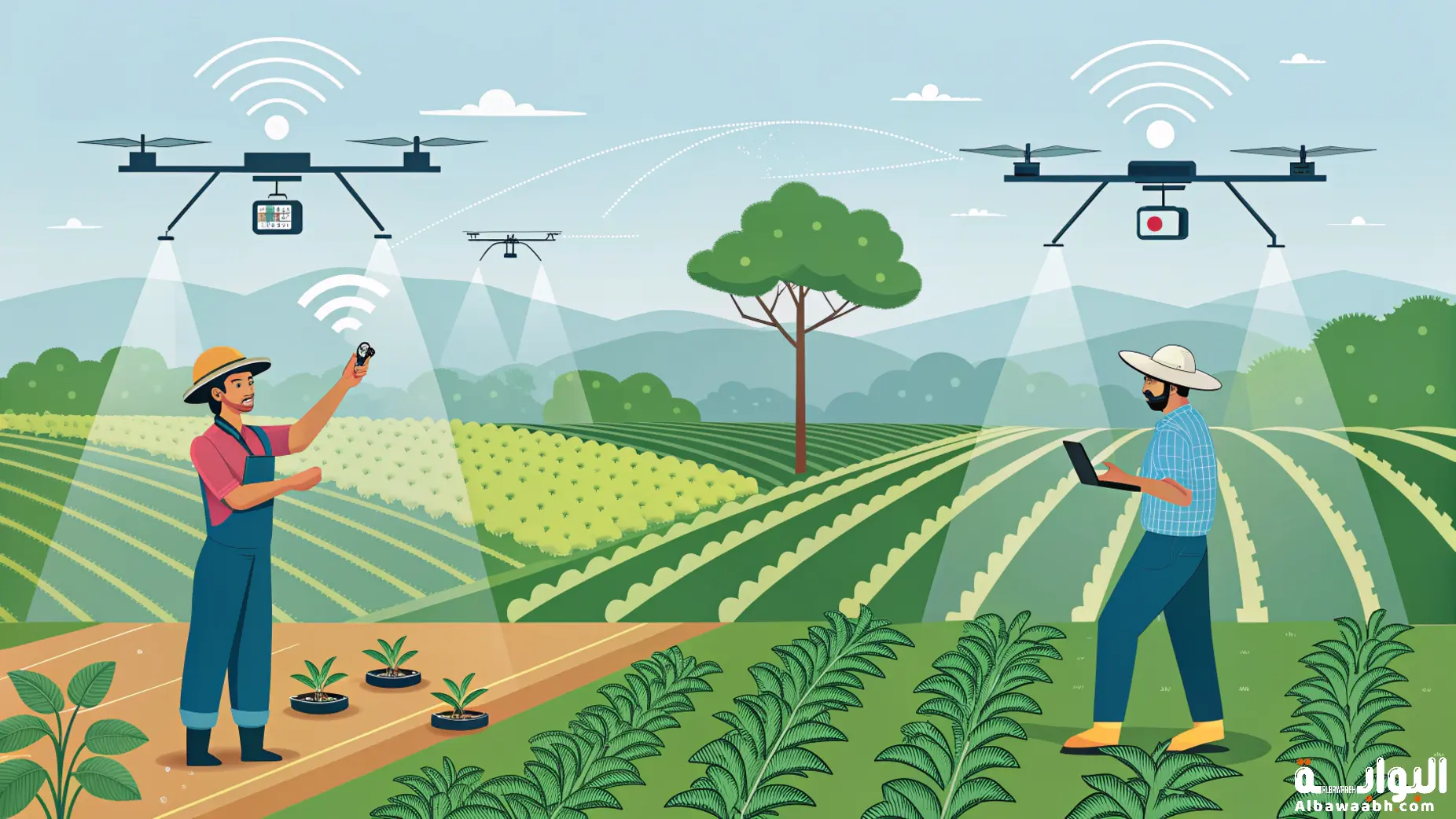 تطبيقات الذكاء الاصطناعي في الزراعة