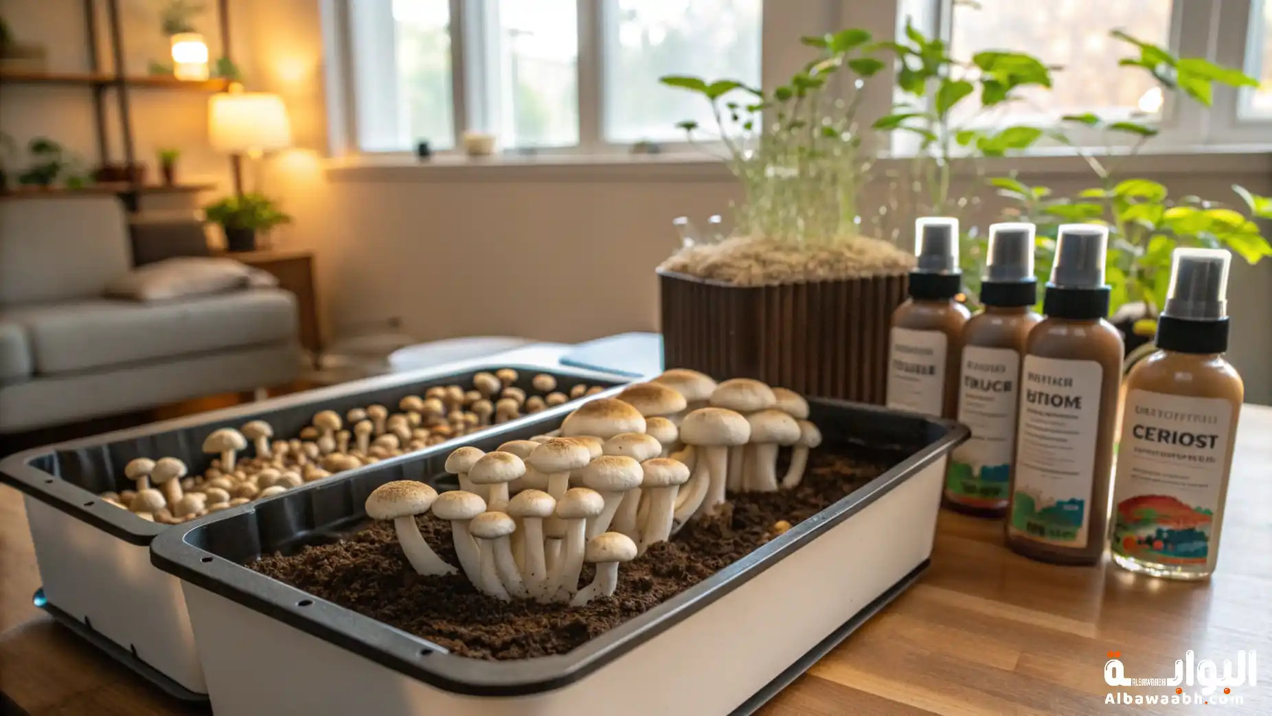 زراعة الفطر في المنزل