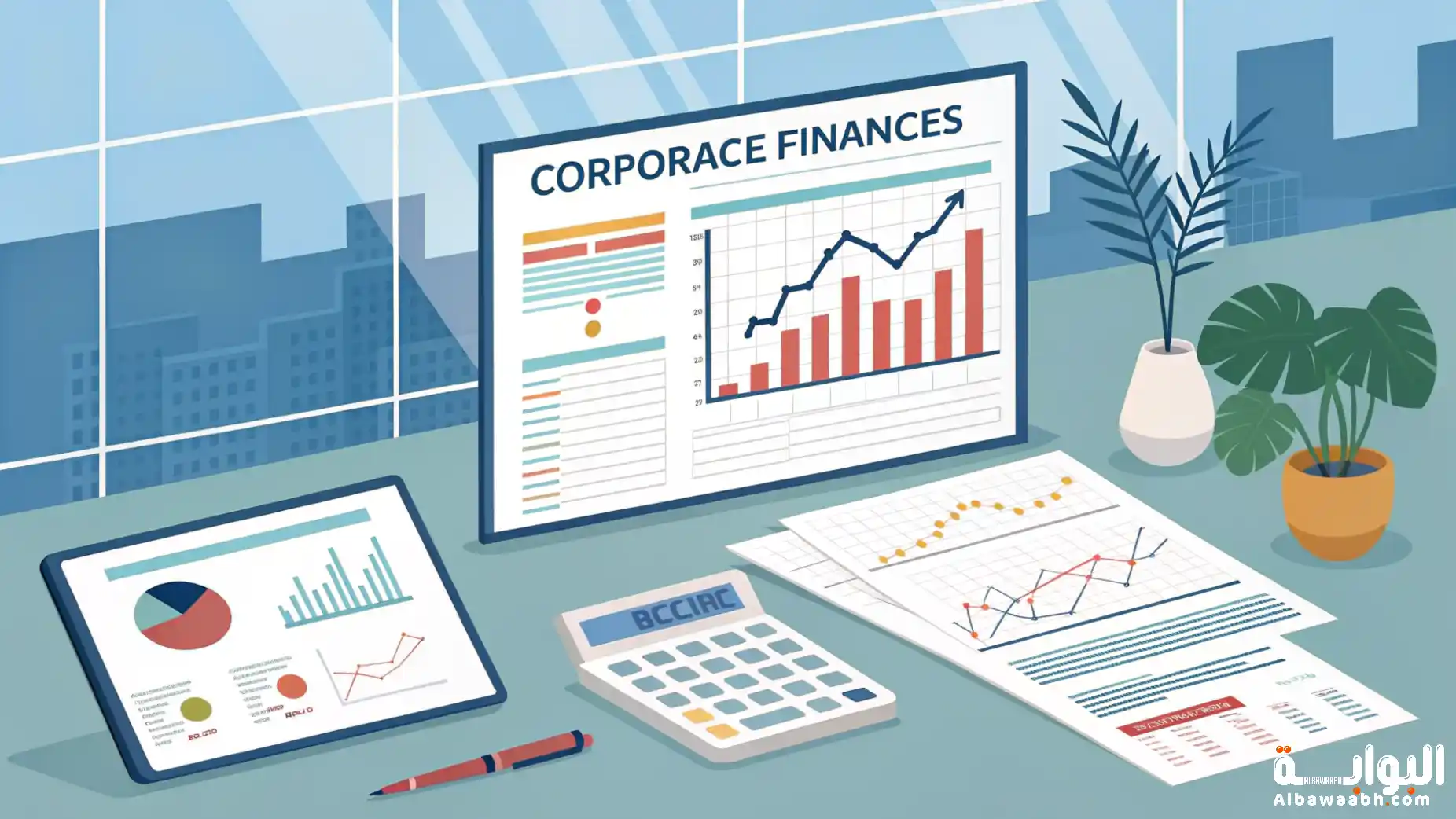 التمويل داخل الشركات