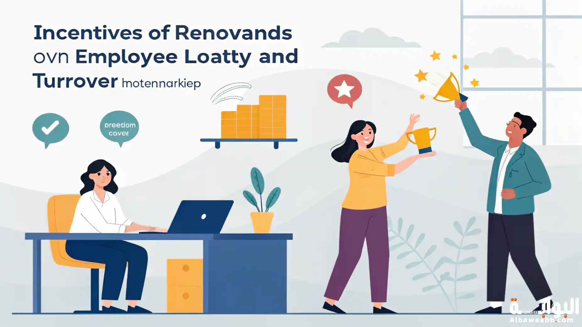 تأثير الحوافز والمكافآت على الولاء الوظيفي