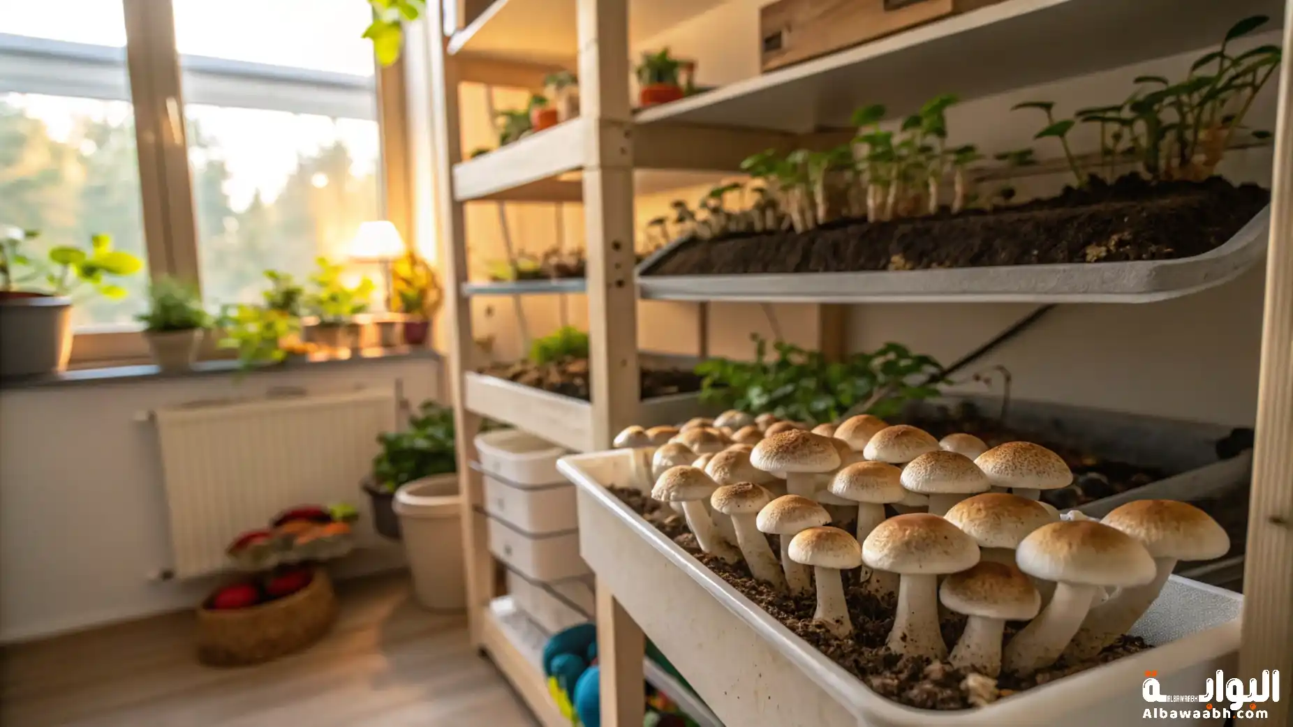 زراعة الفطر في المنزل