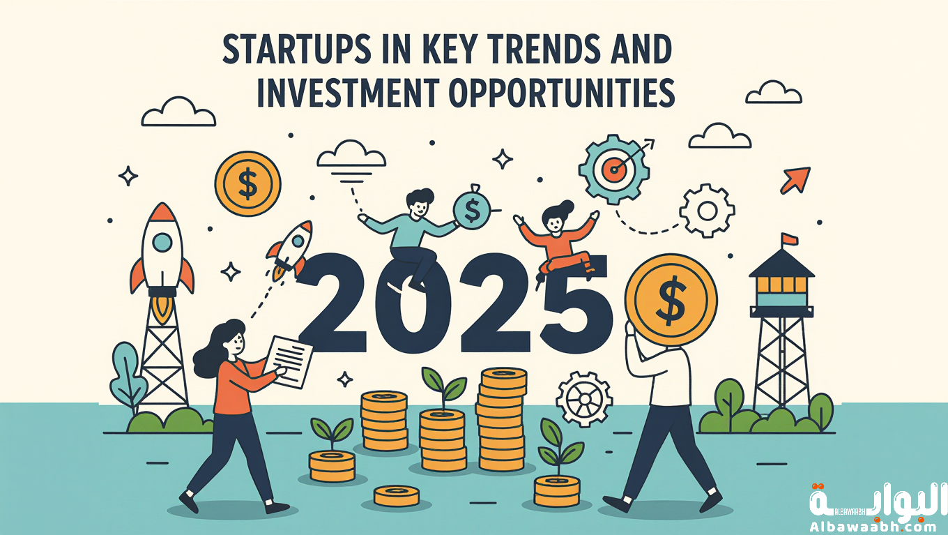 الشركات الناشئة في 2025: أبرز الاتجاهات والفرص الاستثمارية