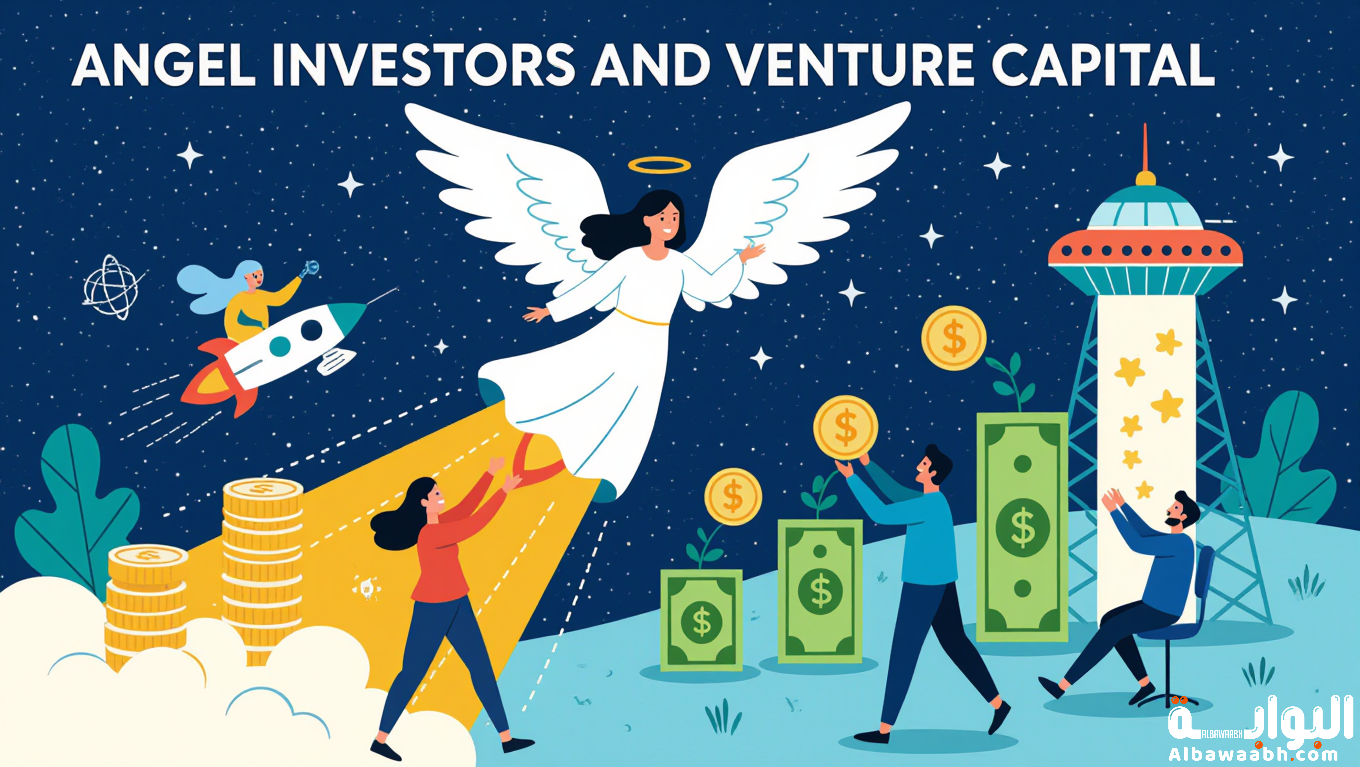 المستثمرون الملائكة ورأس المال الجريء: تمويل ذكي للشركات الناشئة