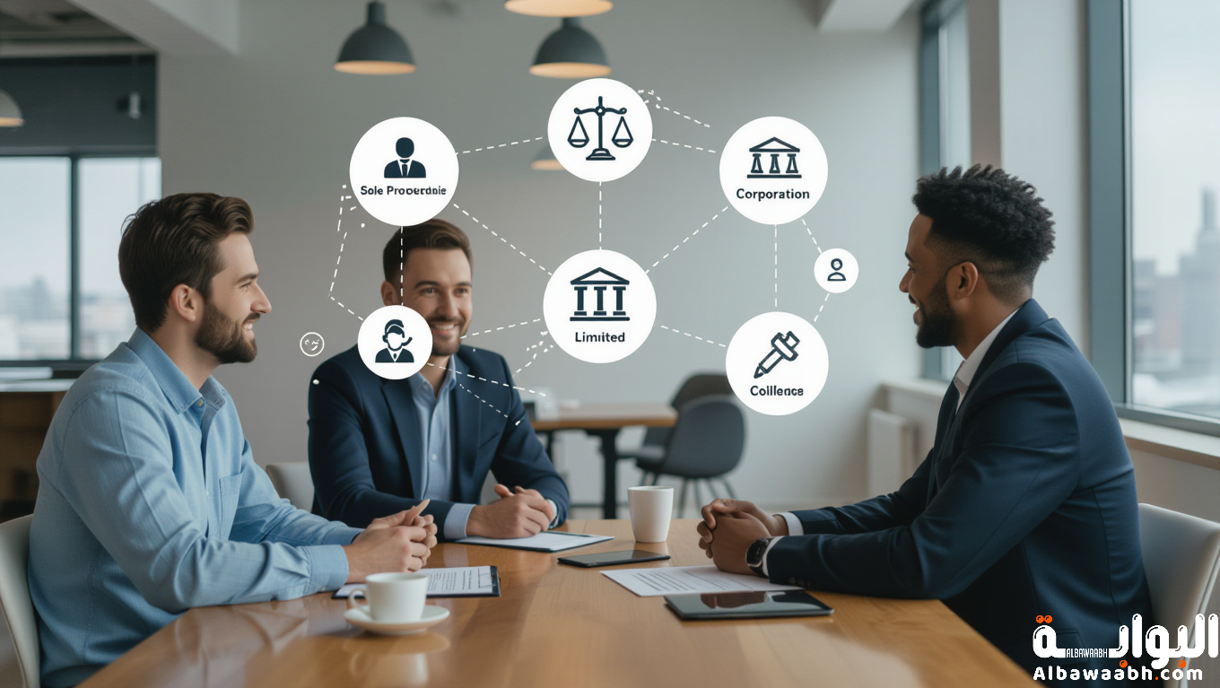 أنواع الشركات في القانون التجاري: دليلك لاختيار الشكل القانوني المناسب