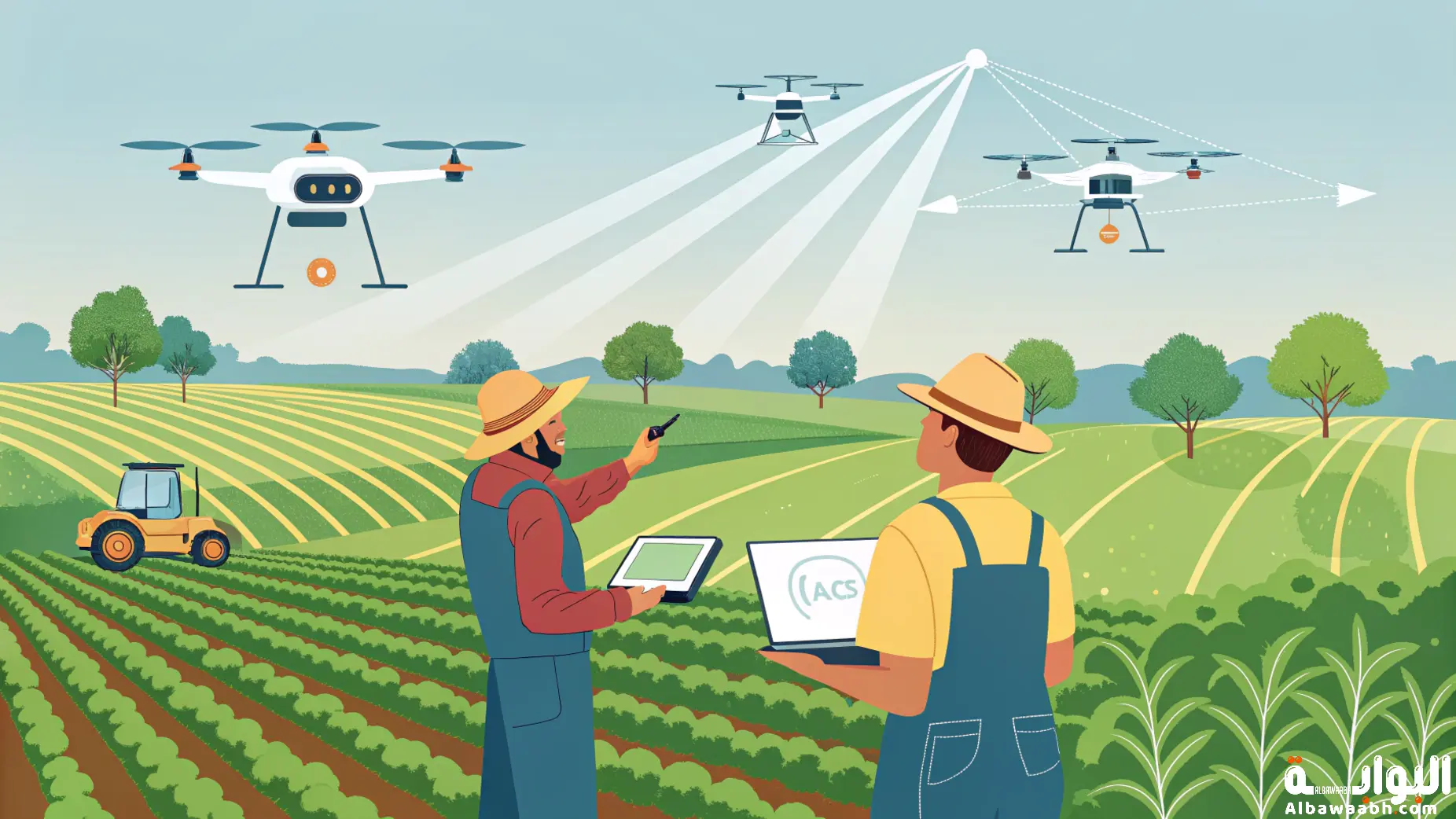 تطبيقات الذكاء الاصطناعي في الزراعة