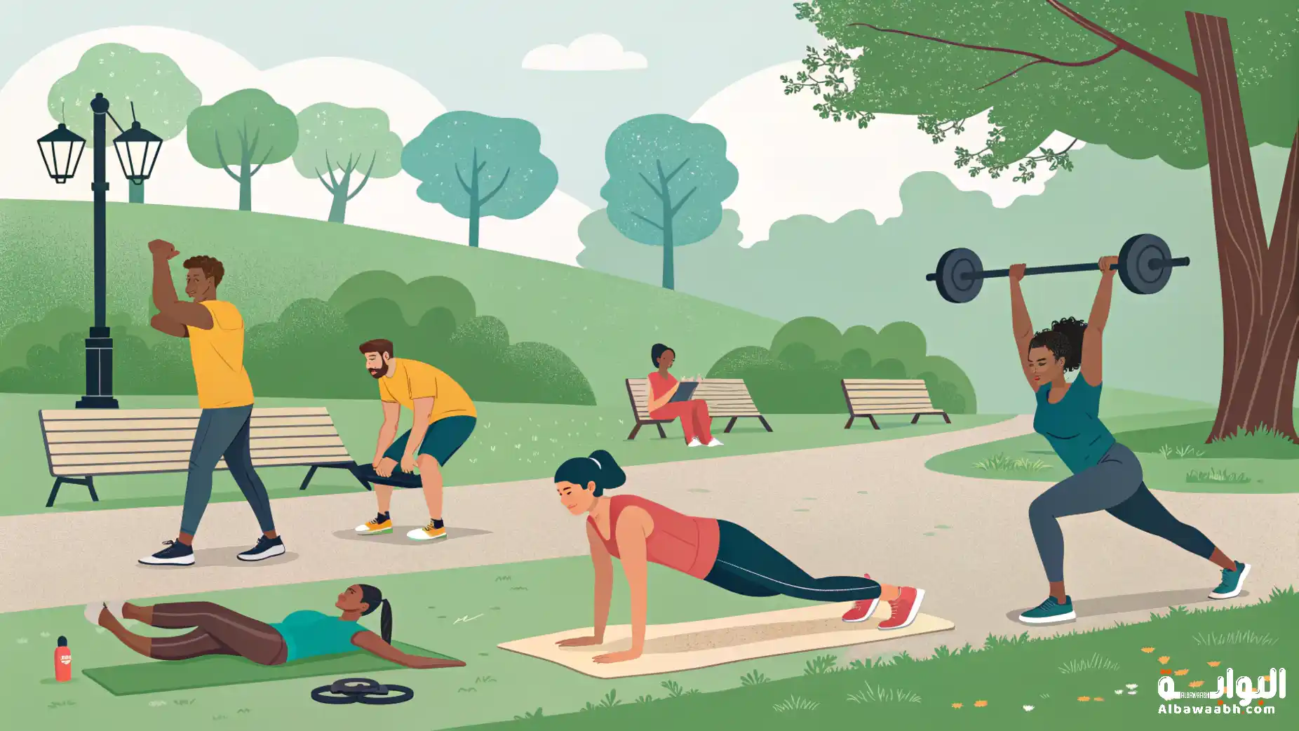 رياضات منوعة للقوة واللياقة البدنية