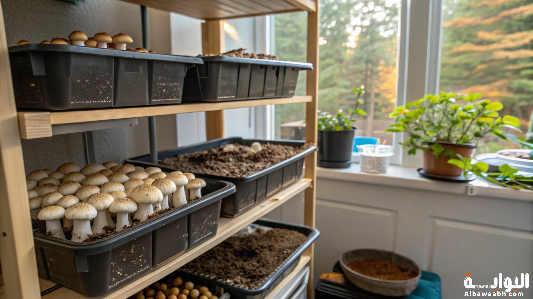 زراعة الفطر في المنزل