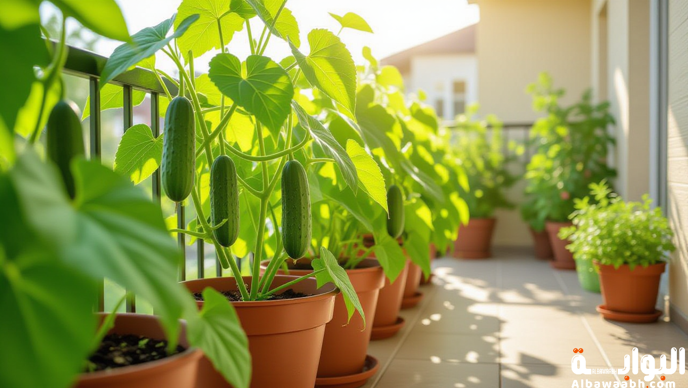 زراعة الخيار في المنزل