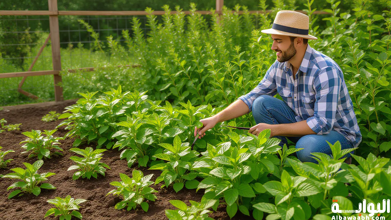 طريقة زراعة النعناع في الحديقة