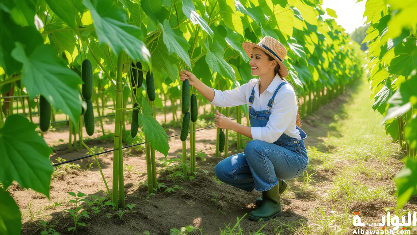 زراعة الخيار في المنزل