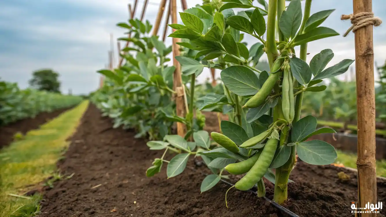 كيفية زراعة الفول في الحديقة