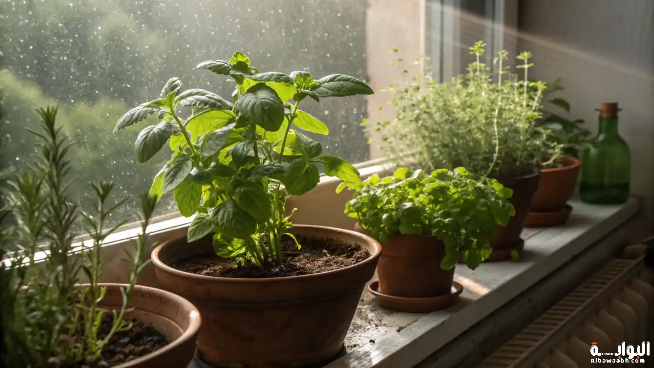 زراعة الأعشاب العطرية في المنزل