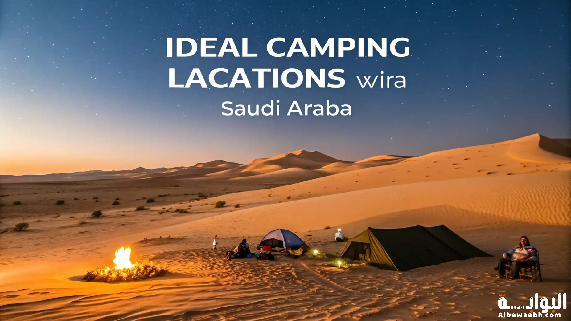 وجهات مثالية للتخييم في السعودية