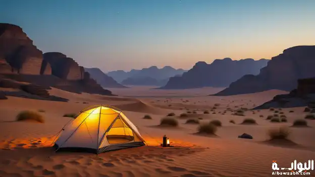 وجهات مثالية للتخييم في السعودية