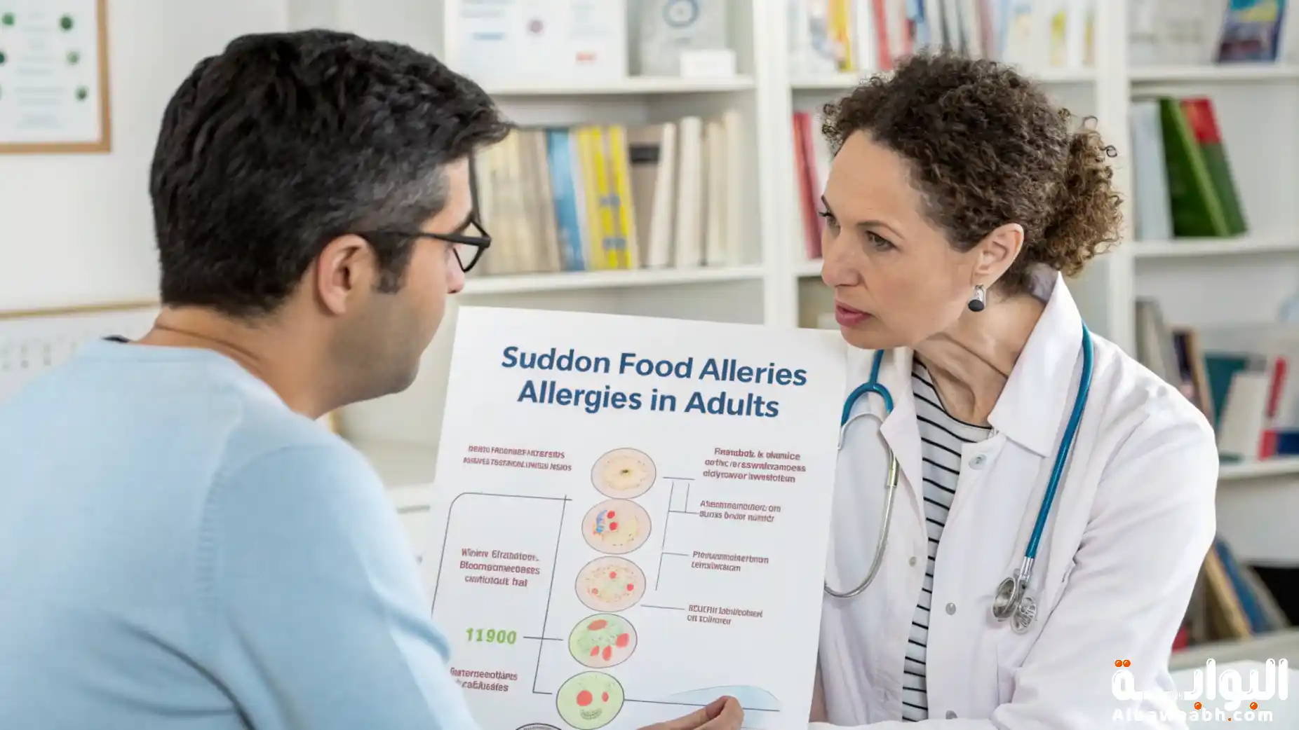 ظهور حساسية مفاجئة بعد الأكل