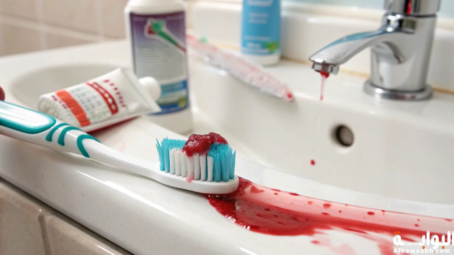 علاج نزيف اللثة عند تنظيف الأسنان بالفرشاة يوميًا