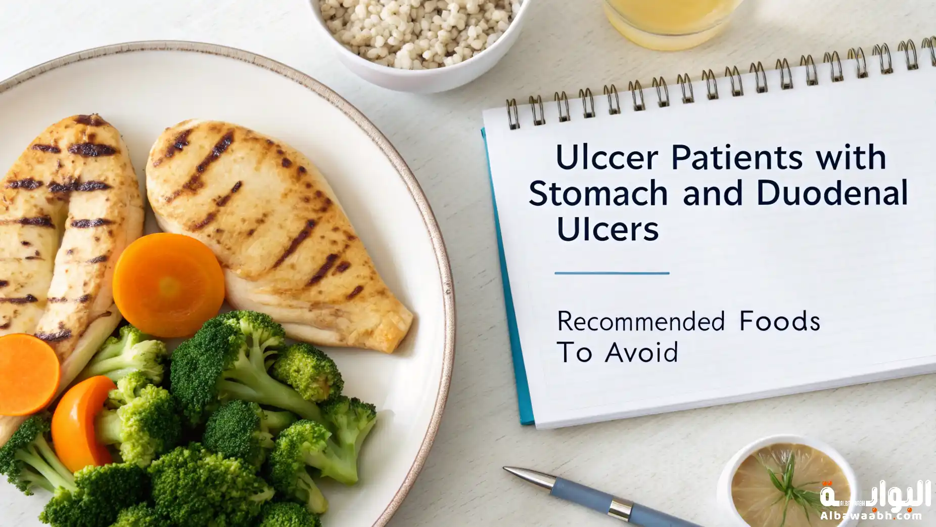 نظام غذائي لمرضى قرحة المعدة والاثني عشر