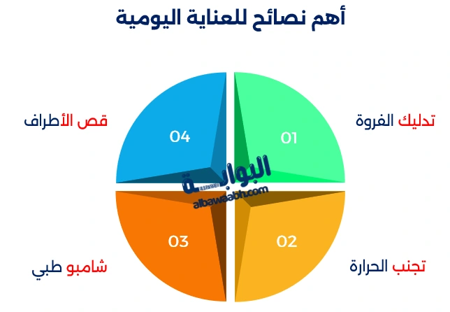 أسباب تساقط الشعر بعد الولادة