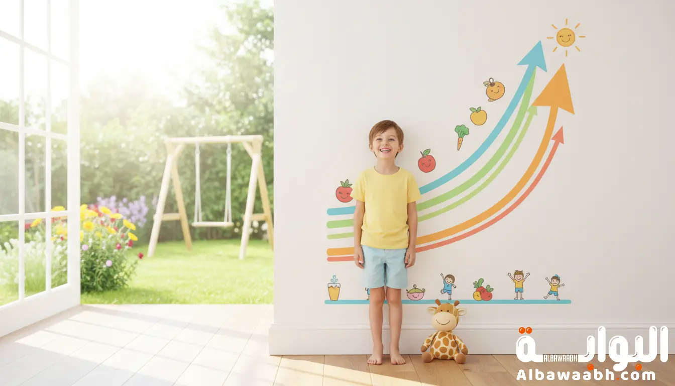 زيادة الطول والوزن عند الأطفال النحيفين 