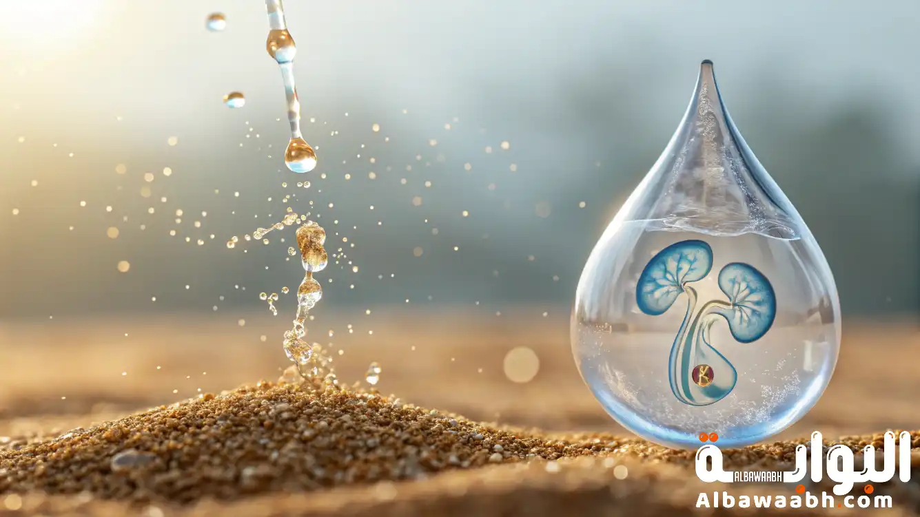 هل شرب الماء الكثير يمنع تكون حصوات الكلى تمامًا؟