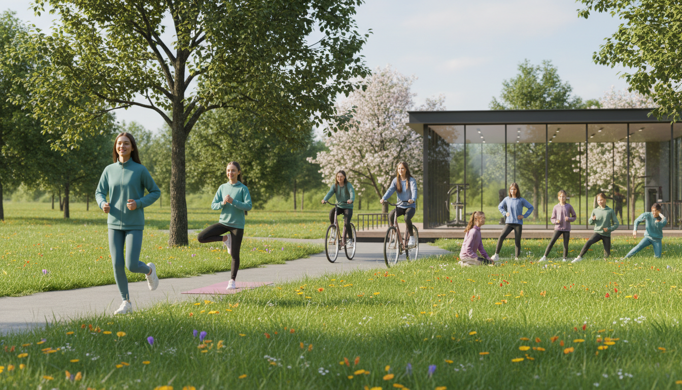 رياضات منوعة للفتيات المراهقات