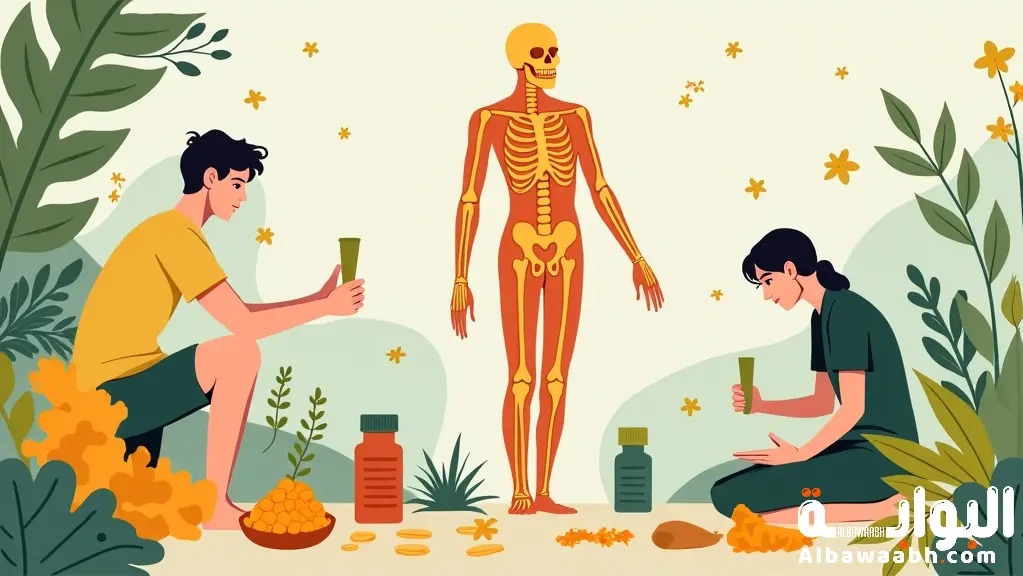 الطب الشعبي واستخدام الأعشاب في تحسين صحة العظام والمفاصل