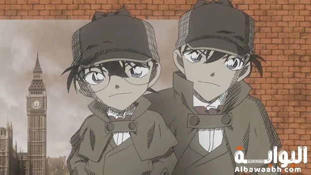 شارلوك من أنمي Detective Conan